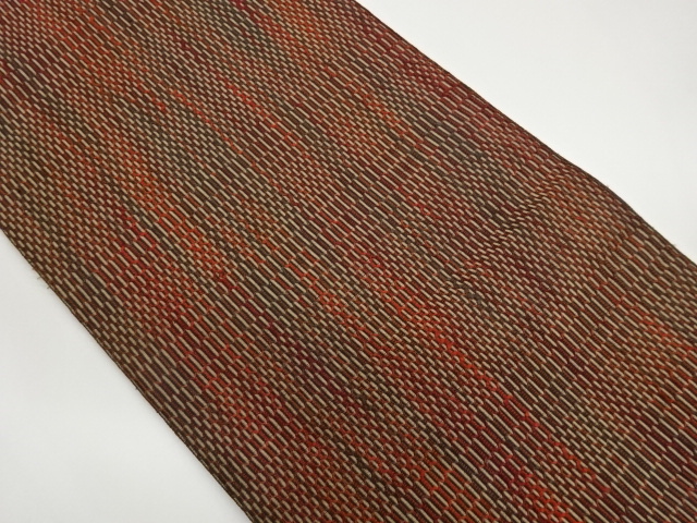 JAPANESE NAGOYA OBI / WOVEN ABSTRACT GEOMETRIC